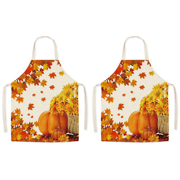Barnens ritning Thanksgiving vattentät förkläde Barnens konst