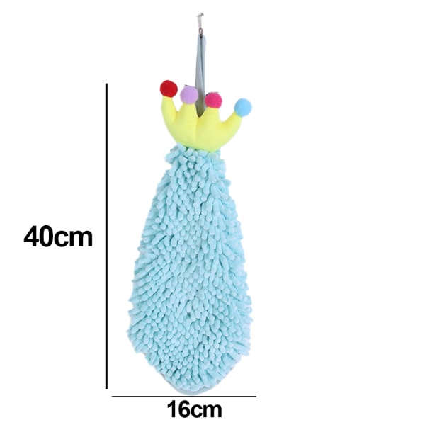 Nydelig tegneserie hengende barnehåndkle kan henges firkantet