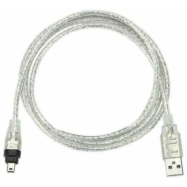 USB uros ja Firewire Ieee 1394 4-nastainen sovitinkaapeli Ilink 1394