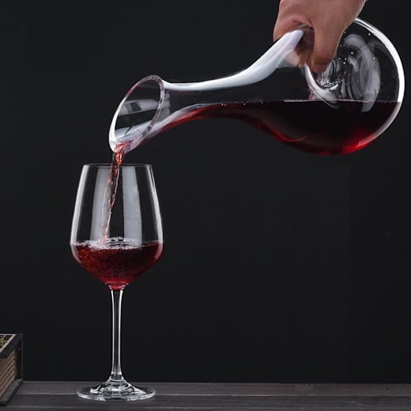 Vinkaraffel til dekantering, 1,2L karaffel til vinkaraffel