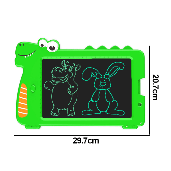 Julegave tegneserie dinosaur LCD tablet graffiti lille