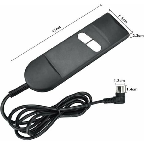 Håndkontrol 2 knapper Lænestol Recliner Fjernbetjening Power Chair Switch til Lift Chair, Elektrisk Sofa, Recliner RUIOIU