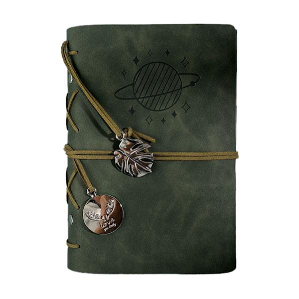 Journal Notebook, Dagbok Skissbok Gåvor, Kraftpapper inuti