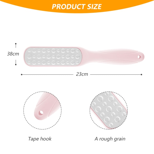 Dobbeltsidet multidirektionel fodfil Hård hudfjerner -