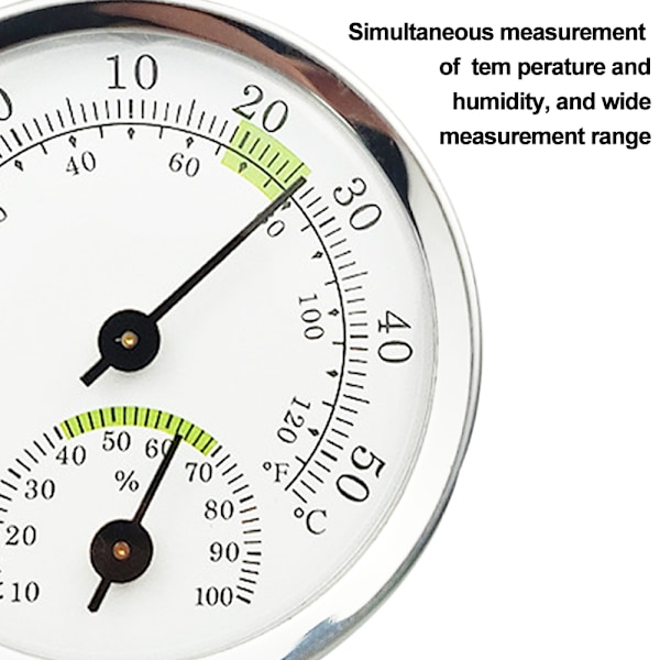 Mini-pekare termometer aluminiumlegering skal plastbotten