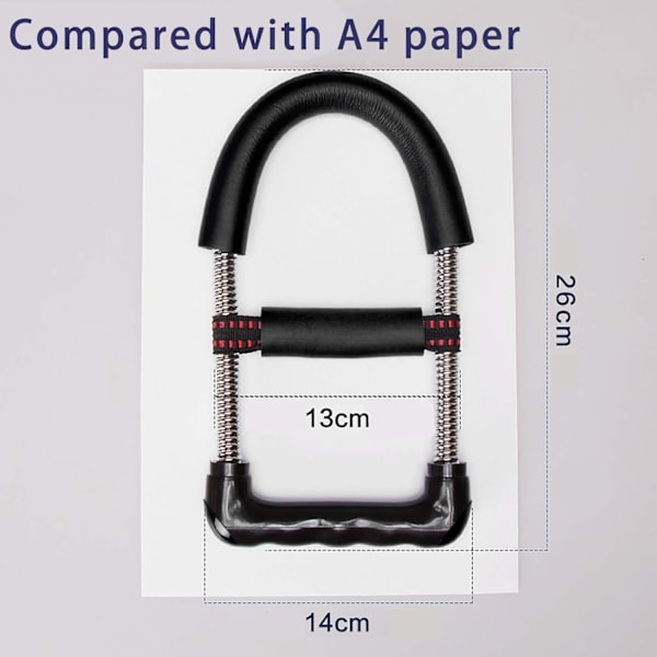 Fingerhantel, handleds- och styrketräningsredskap, underarmshandledstränare, justerbar handtränare för idrottare, fitnessentusiaster och proffs
