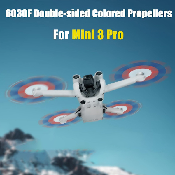 Ljudlösa propellrar för DJI Air 3 kameradrönare RC fjärrkontroll Quadcopter snabbkoppling
