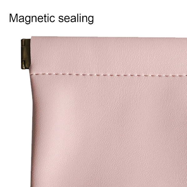 2-pack läderringficka läder smyckespåse
