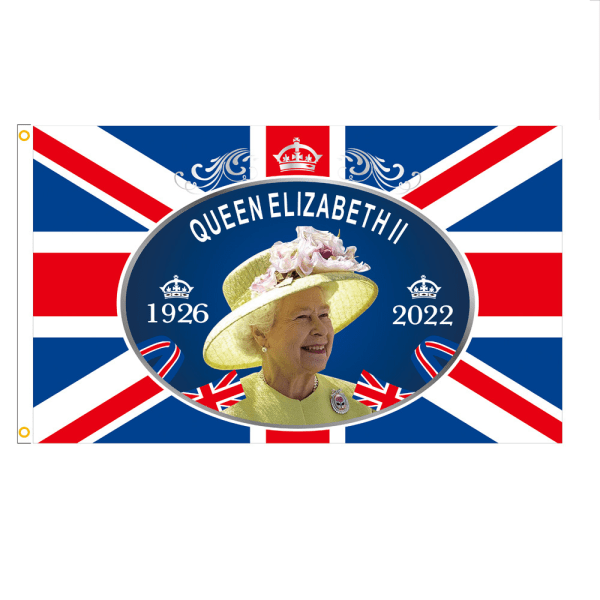 Hänen Majesteettinsa lippu, Ison-Britannian kuningattaren muistoksi
