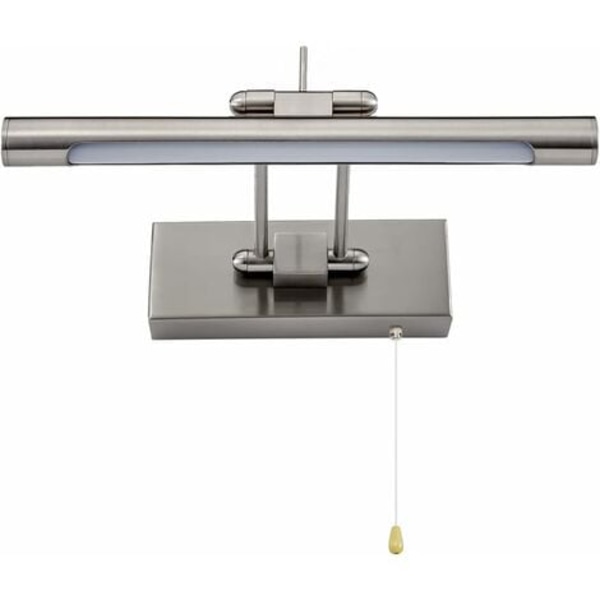 Baderomsspeil lys med bryter, LED baderom vegglampe, IP44 justerbar speillampe for sminke speil, 4000K, 35cm/6w GHOST