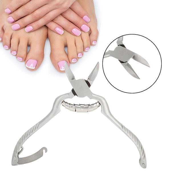 Rostfritt stål död hud tång saxar inåtväxta tånaglar paronychia behandling nagelband nageltång silver