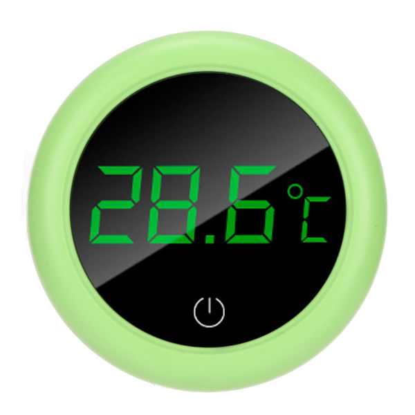Akvarie Termometer Hög Noggrannhet Energisparande LED Touch Screen Akvarie Termometer för Färskvatten Saltvatten