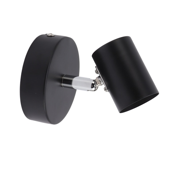 Moderne væglampe E26 E27 Jern Justerbar Vægmounted Lampe Lysarmatur Sæt til Soveværelse Stue 85 til 265V Mat Sort