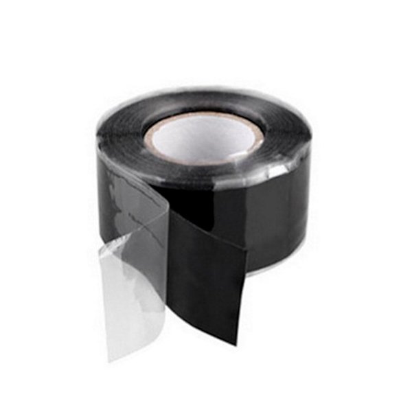 2,5 cm x 3 m Silikon Vanntett Tetningsmasse Teip Super Sterk Lim Tetningsmasse Teip for Hageslange Rør Vannbinding Kjøkkenvask