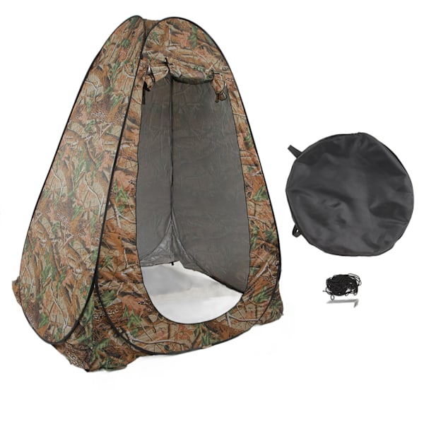 Bärbart Campingduschtält, Snabbmonterat Pop Up-Privattält, Lättviktig Och Kompakt Design, Perfekt För Utomhusaktiviteter Inklusive Camping,