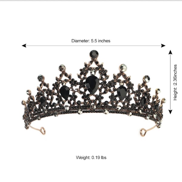 Kuningattaren kruunu ja tiara Prinsessakruunu naisille ja tytöille