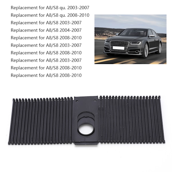 Gearvælgerstrimlens Dæksel Trim Auto Bil Tilbehør 4E1713187A Udskiftning til A8/S8