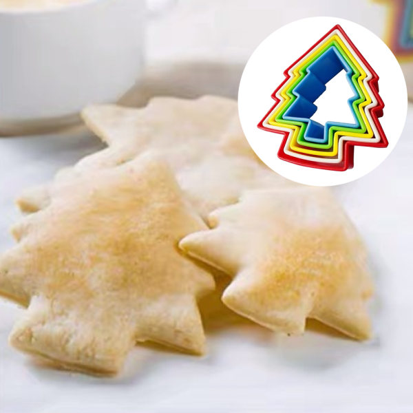Tosidede runde kakeform, kjeksform og fondantkake
