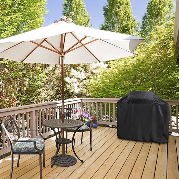 BBQ-grillin suojus, kaasugrillin suojus, 210D vedenpitävä, erittäin kestävä, pölytiivis, hiiligrilli, sähkögrillin suojus