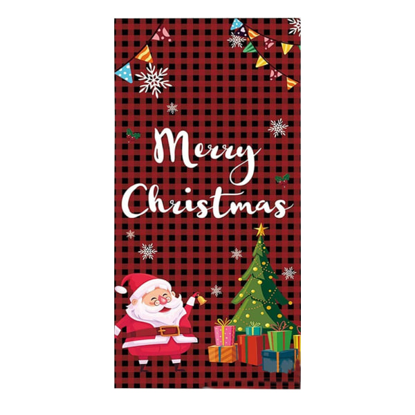 Christmas curtain, party background flags