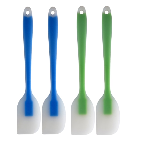 Silicone Spatulas, for Nonstick Cooking Baking, 4 Silicone