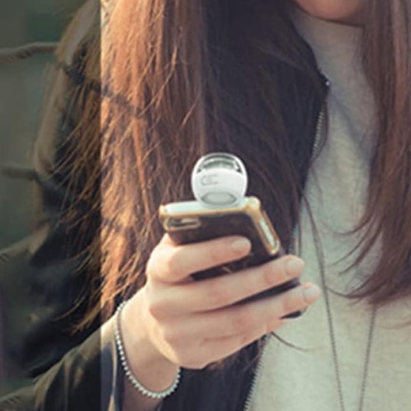 Mobiltelefonhögtalare mini direktkontakt bärbar extern förstärkarhögtalare - vit lager