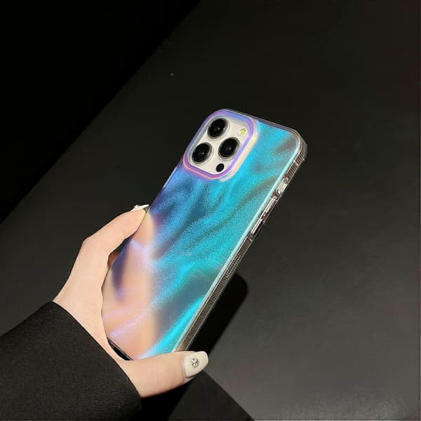 For iPhone 15 Pro Max Phone Case TPU+PC Anti-fall Back Cover
