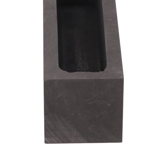 Grafitgjutform Rektangulär Hög Termisk Stabilitet Metall Grafitdegelform för Guld Silver Koppargjutning