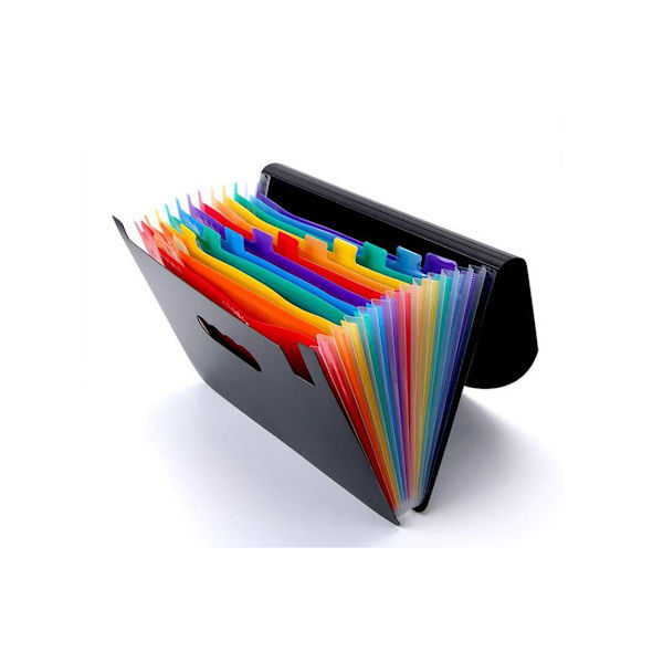 LOETAD Dokumentmappe A4 Fächermappe Datei Organizer mit