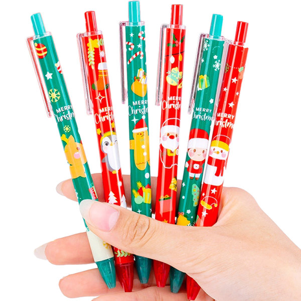 Gel-blækpen, sorte gel-blækpenne, til kontor- og skoleartikler