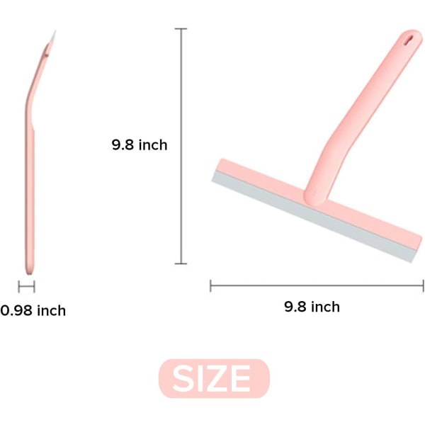 Duschraka, 2-pack All-Purpose Lätt Badrumsskrapa