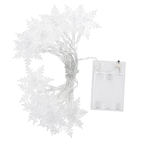 Professionella Snöflingeljus för Jul, Batteridrivna med Vattentät Design, Hög Ljusstyrka Säkerställer Att Ditt Utrymme Alltid Är Upplyst, Flexibla