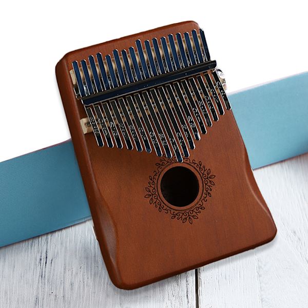 17-tangenters kalimba tommelfingerklaver; stemmehammer, fingerdæksler, tangent