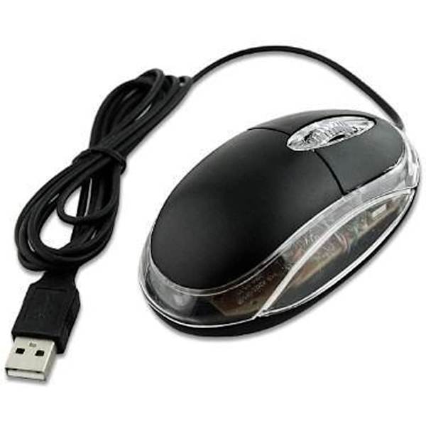 USB-mus, der er velegnet til bærbare computere, kablet USB-computer, kablet computermus, optisk, billig, mini, børnekontor, lille