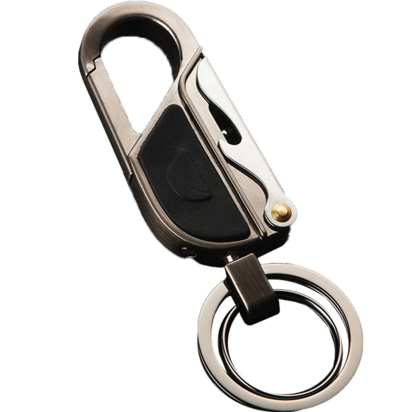 Multifunctional keychain simple wine bottle opener keychain