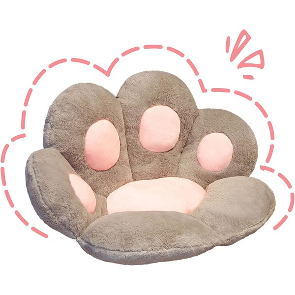 Cat Paw Cushion- Kawaii Cozy Cute Sittdyna, Cat Paw Shape