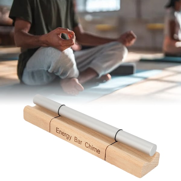 Meditationsklockor Mindfulness Aluminiumlegering Trä Enkelt Ljud Handklocka Musik Klassrumsmaterial för Avkoppling Typ 1