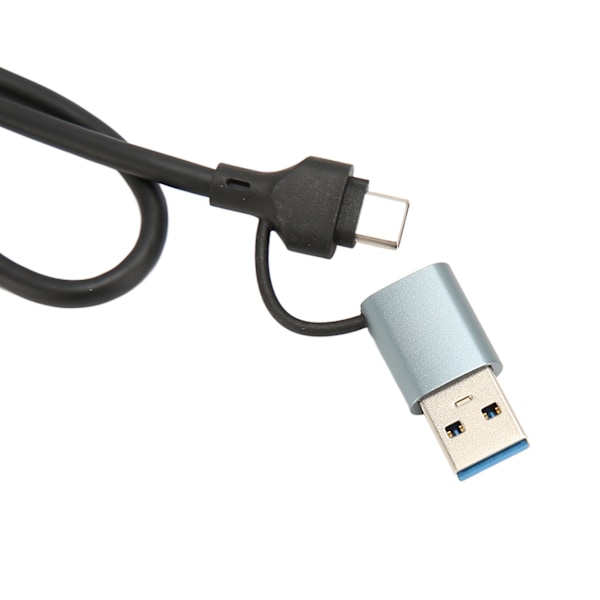 Tyyppi C -keskitin 7 liitäntää 5 Gbps alumiiniseosliitin Plug and Play -avaruusharmaa USB 3.0 -telakka pöytätietokoneelle kannettavalle tietokoneelle