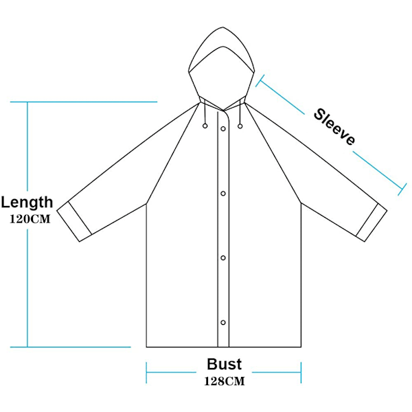 3 stk. regnslag genanvendelig regnfrakke unisex regntøj regnslag regnjakke regnfrakke til cykel vandreture camping rejser fiskeri koncert stadion