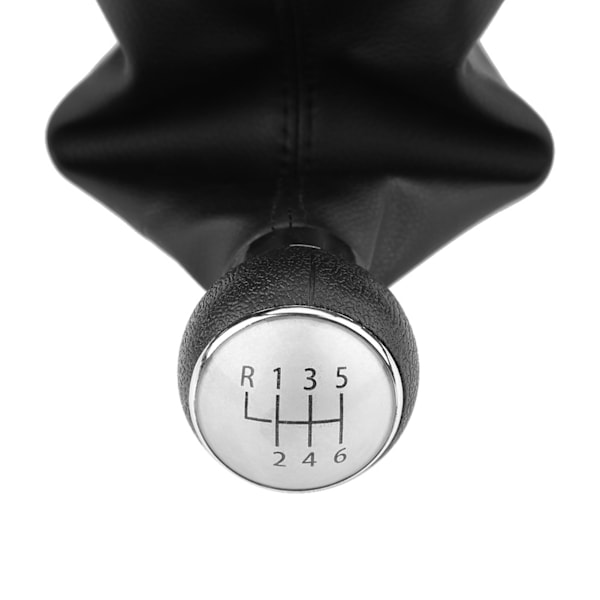 6-växlad bilväxelspak-knopp, spak, gaiter, dammskydd för Golf 6 MK5 MK6 Jetta 2005-2014