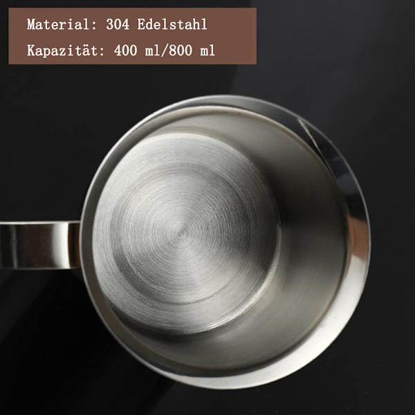 Rustfritt stål dobbelt nett manuell melkeskummer for perfekt