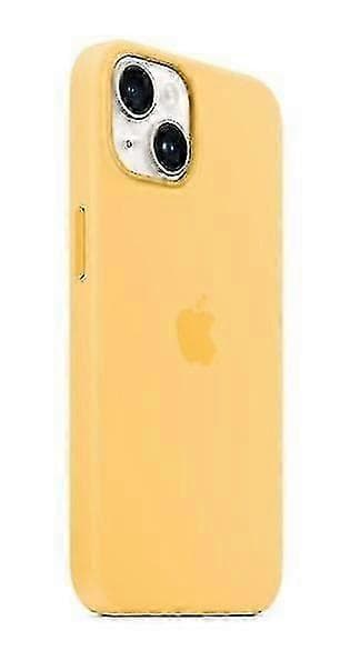 Silicone Case Compatible with iPhone 14 - Soft Touch, Shockproof, Slim Protective Case Sunglow Sunglow