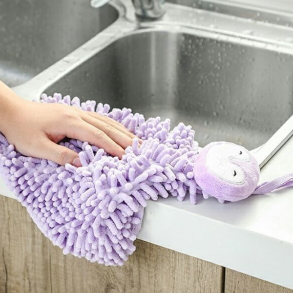 Vaskeklude, absorberende tykt køkken & mikrofiberhåndklæde til badeværelse