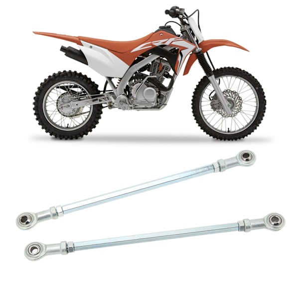 8mm Gearskifte Stangforbindelse Justerbar Længde Skiftearm Forbindelse 280mm‑310mm Passer til Dirt Bike