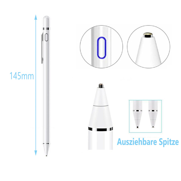Alla andra stylus-smartphones för pekskärmsenheter, vit