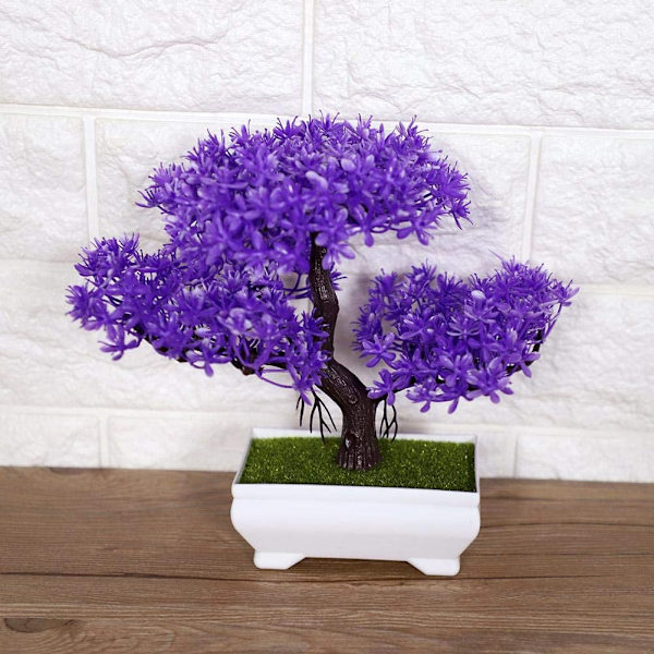 Keinotekoinen Bonsai-puu Tekokasvi Koriste Kukka Kukka