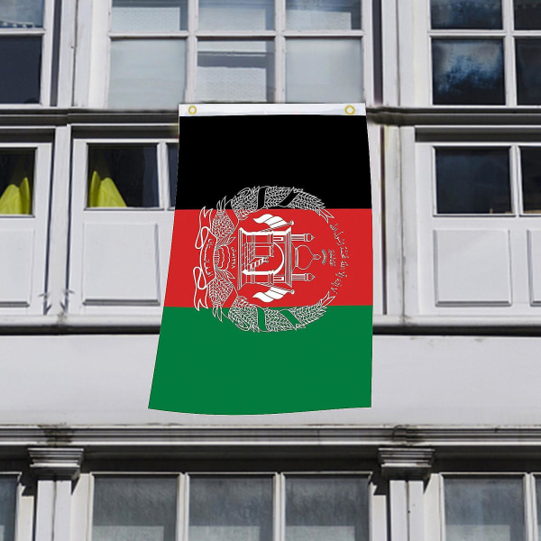 Afghanistan flagga - 3X5 fot, stödjer Afghanistan flagga för