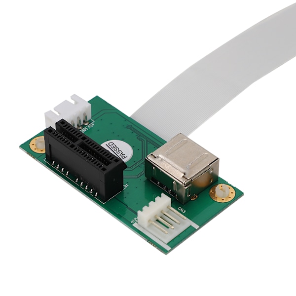 Mini PCI-E till PCI-E 1X Förlängningssladd USB Förlängningskabel med Öppen PCI-E 1X Slot