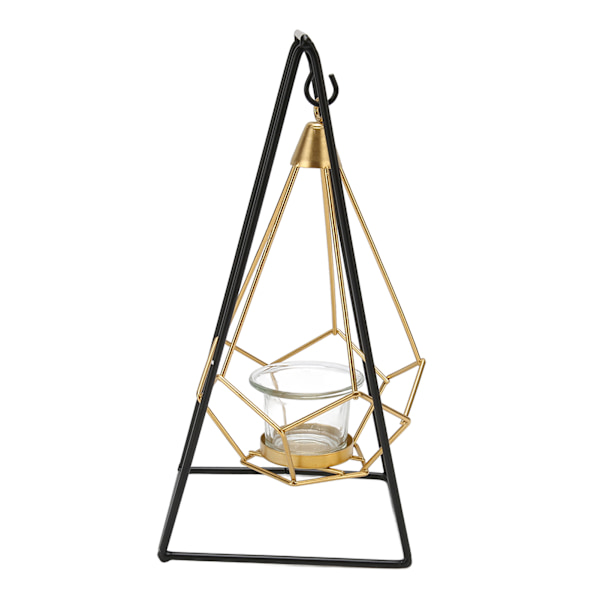 Tealight-ljusstakar Antik hängande geometriska Tealight-ljusstakar för heminredning