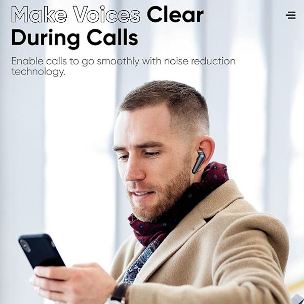 Bluetooth-kuulokkeet Langattomat kuulokkeet 5.2 Korvanappikuulokkeet